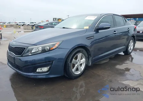2015 Kia Optima Lx z USA, uszkodzony, nr VIN 5XXGM4A70FG465312